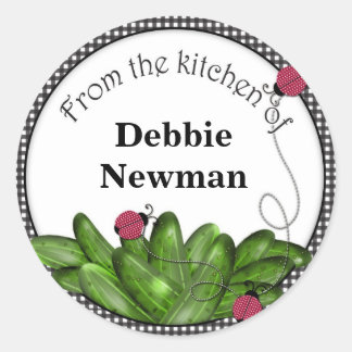 Stickers Stickers Pickle Jar Personnalisé