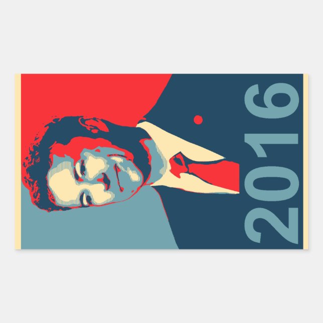 Stickers style Rand Paul 2016 Obama (Devant)