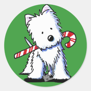 Stickers Sucre de canne Westie