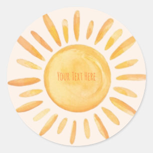 Stickers Sun personnalisés
