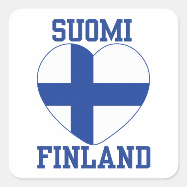 stickers SUOMI FINLAND (Devant)