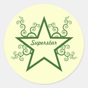 Stickers Superstar Swils, Green Forest
