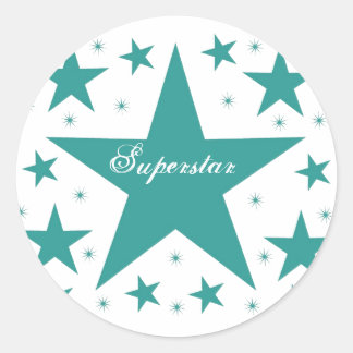 Stickers Superstar, Turquoise
