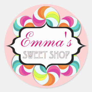 Stickers Sweet Shop Lollipop par Kelly Schwark