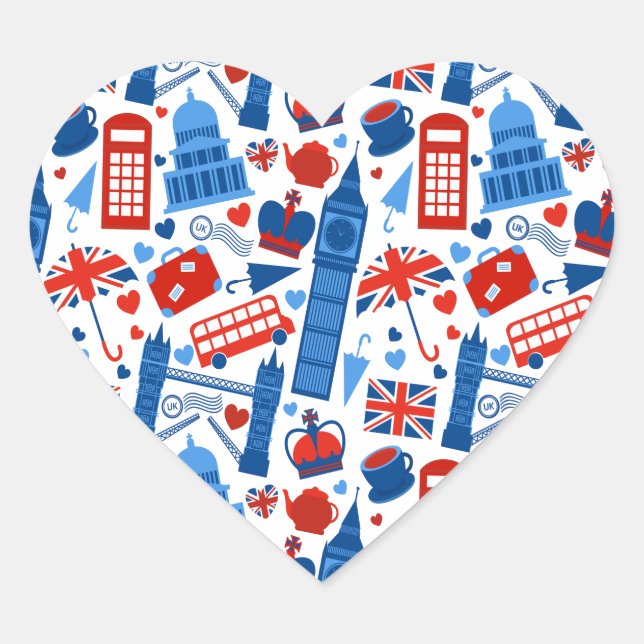 Stickers Symboles de Londres (Devant)