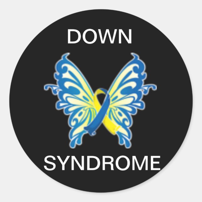 Stickers Syndrome de Down (Devant)