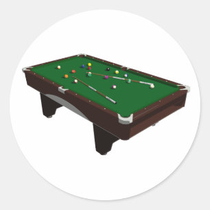 Stickers table de billard