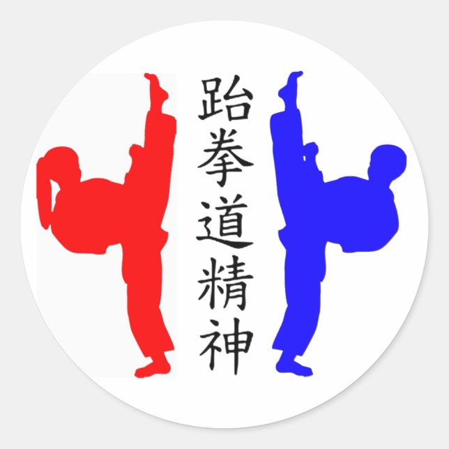Stickers Taekwondo Kickers (Devant)