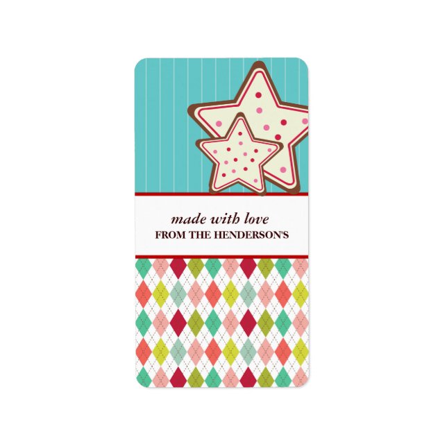 Stickers Tag de bonbons maison (Devant)