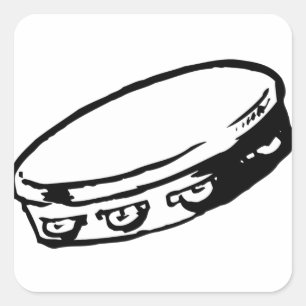 Stickers Tambourine