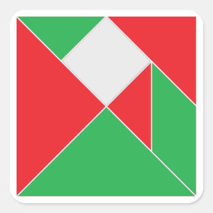 Stickers Tangram de Noël