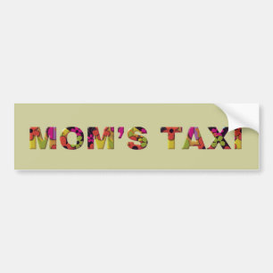 Stickers TAXI Colorful MOM'S