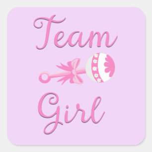 Stickers Team Girl Genre Reveveillez