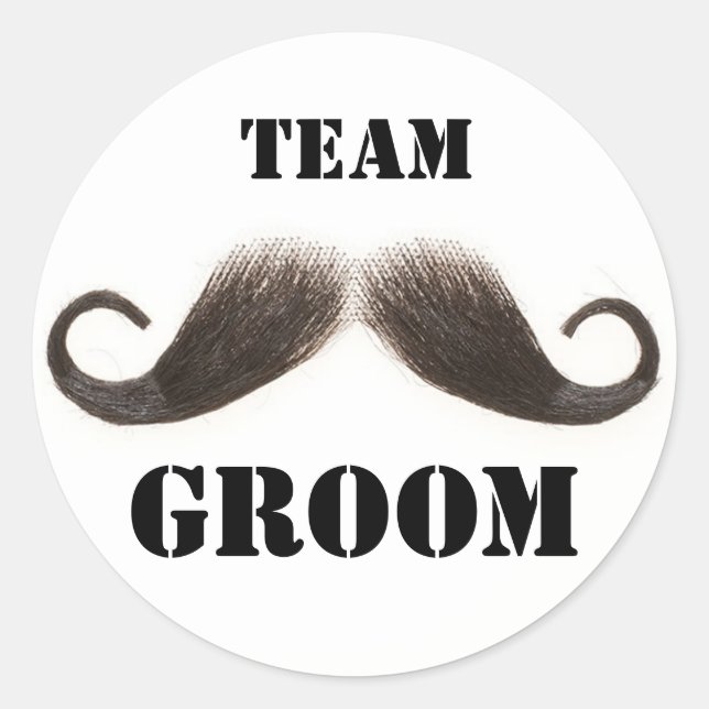 Stickers Team Groom (Devant)
