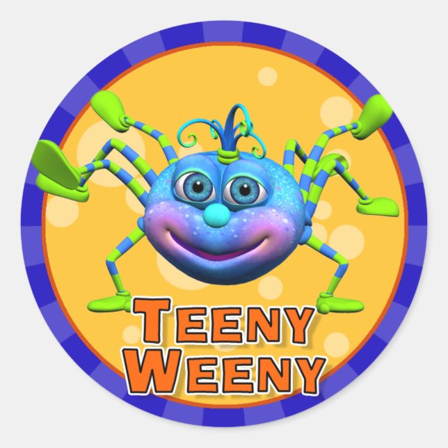 Stickers Teeny Weeny Spider (Devant)