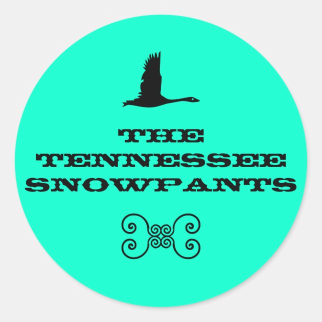 stickers Tennessee Snowpants (Devant)