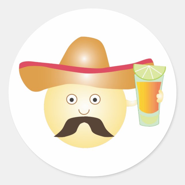 Stickers Tequila Emoji (Devant)