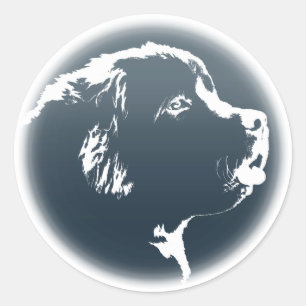 Stickers Terre-Neuve Stickers Chien de Terre-Neuve