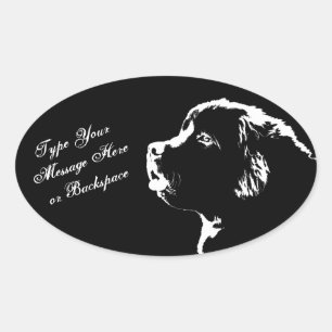 Stickers Terre-Neuve Stickers Chien de Terre-Neuve