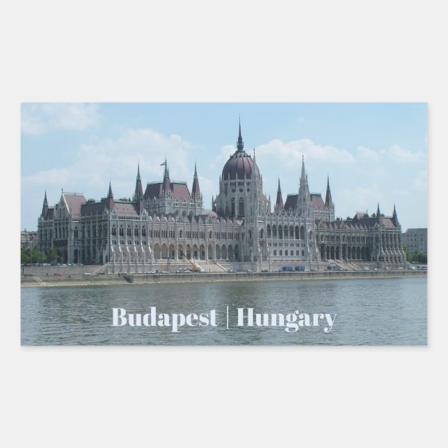stickers texte personnalisé Budapest 3 (Devant)