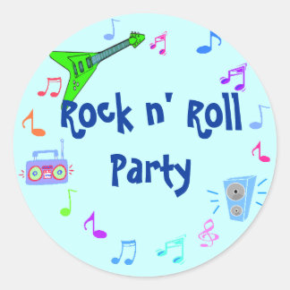 Stickers Thème Rock N Roll