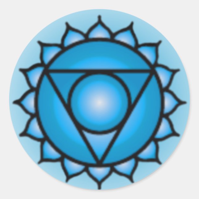 Stickers Throat Chakra (Devant)
