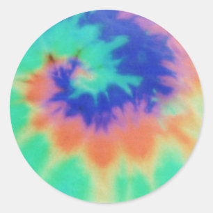 Stickers Tie Dye Look