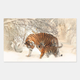 stickers Tigers d'hiver