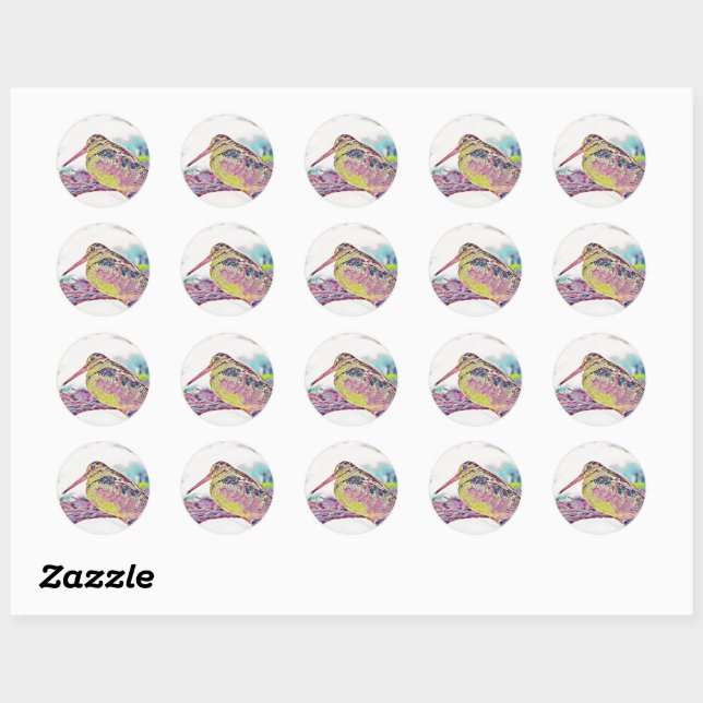 Stickers Timberdoodle (Feuille)