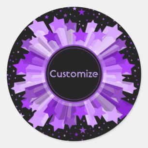 Stickers Tons De Démarrage Violet