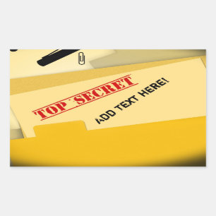 Stickers Top Secret