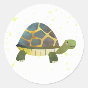 Stickers Tortoise - Décorations de fête de tortue