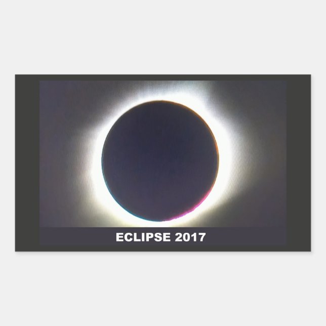 Stickers Total éclipse solaire 2017 (Devant)