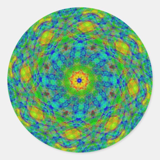 Stickers Tourbillon vert (Devant)