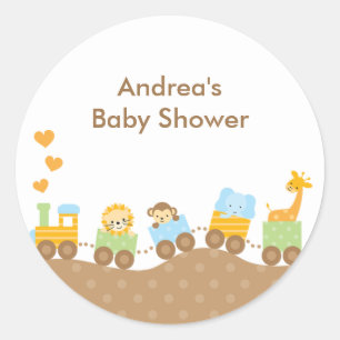 Stickers Train Animaux