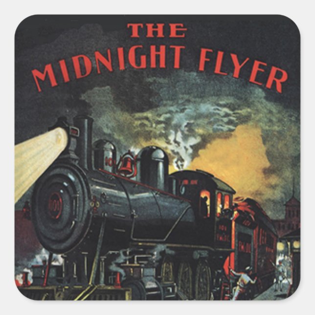 Stickers Train Flyer de minuit (Devant)