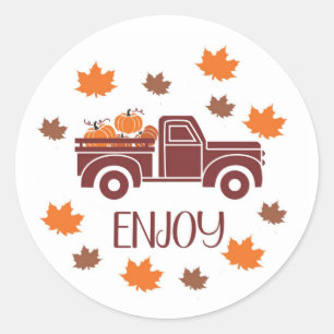 Stickers Treat Fall