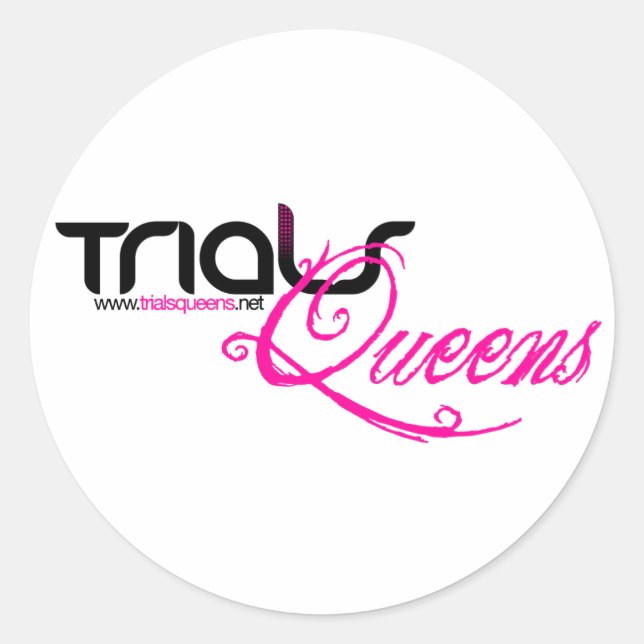 Stickers TrialsQueens (Devant)