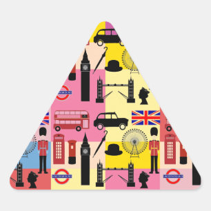 Stickers Triangle Londres