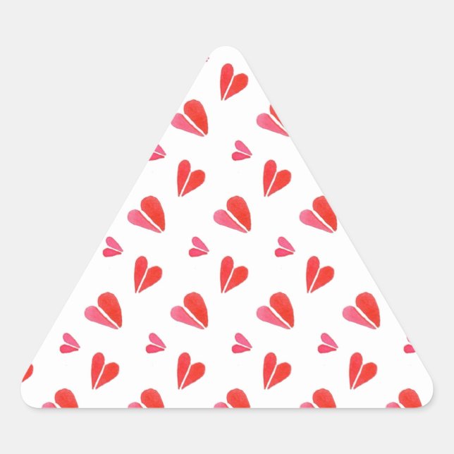 Stickers Triangle MINI HEARTS (Devant)