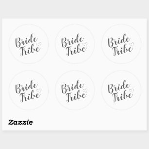 Stickers Tribe de Mariée mignonne et simple
