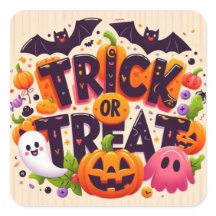 Stickers Trick ou Treat