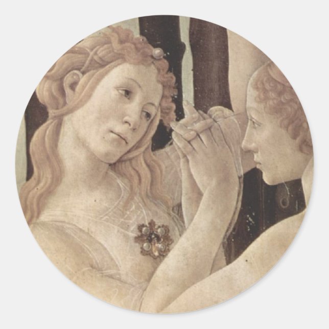 Stickers Trois Graces de Botticelli (Devant)