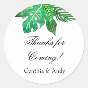 Stickers Tropical Jungle Favoriser Autocollants