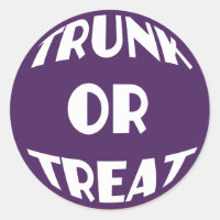 Stickers Trunk ou Treat Event
