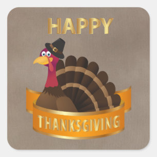 Stickers Turquie bon thanksgiving
