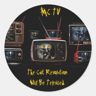 Stickers TV MonkeyCat