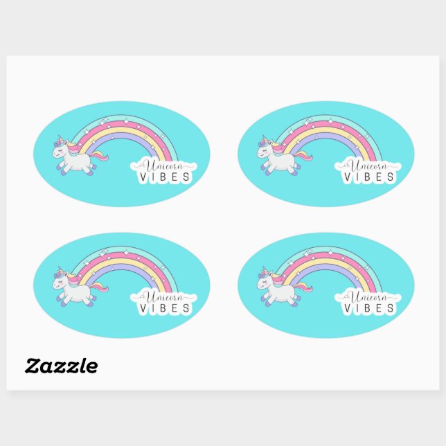 Stickers Unicorne (Feuille)
