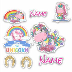 Stickers Unicorne Magique pour votre journée spéci