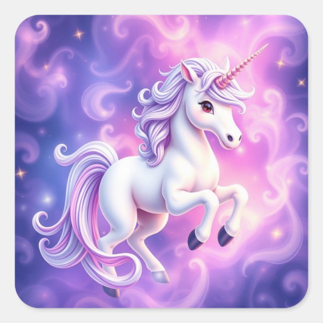 Stickers Unicorne Magnifique (Devant)